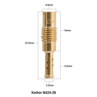 PROX ФОРСУНКА WOLNYCH ОБОРОТІВ KEIHIN ВИД N424-26 ДІАМЕТР #45 ( 1 ШТУКИ. )