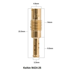 PROX ФОРСУНКА WOLNYCH ОБОРОТІВ KEIHIN ВИД N424-26 ДІАМЕТР #45 ( 1 ШТУКИ. )