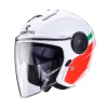 CABERG ШОЛОМ ВІДКРИТИЙ JET Z БЛЕНДА МОДЕЛЬ SOHO ZEPHYR КОЛІР BIALY\/ZIELONY\/CZERWONY РОЗМІР S - зображення 1