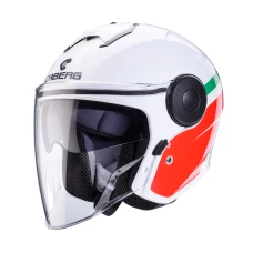 CABERG ШОЛОМ ВІДКРИТИЙ JET Z БЛЕНДА МОДЕЛЬ SOHO ZEPHYR КОЛІР BIALY/ZIELONY/CZERWONY РОЗМІР L