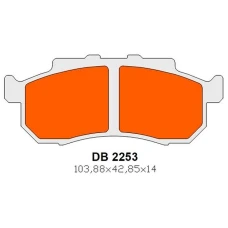 DELTA BRAKING КОЛОДКИ ДИСКОВІ ТОРМОЗНІ KH476/KH477 ПЕРІД TRIUMPH ROCKET 3 2500 '19-'22, HONDA MUV 700 BIG RED '09,