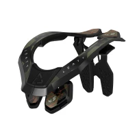 LEATT (НОВИНКА 2023) ЗАХИСТ SZYI 4.5 NECK BRACE CAMO КОЛІР CZARNY/ZIELONY FLUO РОЗМІР L/XL