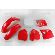 UFO КОМПЛЕКТ ПЛАСТІКОВ HONDA CR 125 '91-'92 КОЛІР OEM '92 (CZERWONY/BIALY) (HO097E999W)