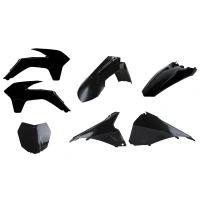POLISPORT КОМПЛЕКТ ПЛАСТІКОВ KTM SX/SX-F '13-'15 W КОМПЛЕКТІ TABLICA ПЕРІД (8659100003) КОЛІР ЧОРНИЙ
