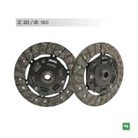 NEWFREN ДИСКИ ЗЧЕПЛЕННЯWE MOTO GUZZI NTX 350/650 '86-'90; V 35 '77-'90; V 50 '77- '90 (СУХЕ ЗЧЕПЛЕННЯ)
