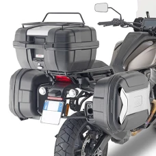 KAPPA СТЕЛАЖ KUFROW БОКОВИХ MONOKEY HARLEY-DAVIDSON PAN AMERICA 1250 (21) - ROWNIEZ ПІД KUFRY RETRO-FIT K-VENTURE АЛЮМІНІЙ І K'MISSION АЛЮМІНІЙ