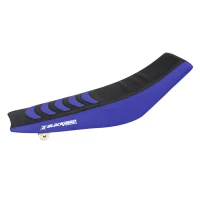 BLACKBIRD ПОКРИВКА/ПОКРИВКА NA СИДІННЯ YAMAHA YZ 85 '02-'18 DOUBLE GRIP, КОЛІР CZARNY/NIEBIESKI, ЛОГОТИП YAMAHA - ЗАМІНЮЄ E1232X