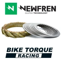 NEWFREN ДИСКИ SPRZEGLOWE Z PRZEKLADKAMI RACING BMW F 650GS '06-'12, F 700GS '13-'17, F 800GS ADVENTURE '08-'17; F 800R '09-'18; F 800ST '06-'12 (EBS5660) (MCC612-9)