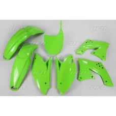 UFO КОМПЛЕКТ ПЛАСТІКОВ KAWASAKI KXF 250 '09- '12 КОЛІР ЗЕЛЕНИЙ (KA212E026)