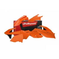 POLISPORT КОМПЛЕКТ ПЛАСТІКОВ KTM SX/SX-F '16-'18 W КОМПЛЕКТІ TABLICA ПЕРІД (8664900001) КОЛІР КОЛІР ПОМАРАНЧ