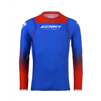 KENNY RACING 2025 СОРОЧКА CROSS/ENDURO МОДЕЛЬ TITANIUM PATRIOT КОЛІР NIEBIESKI/CZERWONY РОЗМІР M