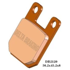 DELTA BRAKING КОЛОДКИ ДИСКОВІ ТОРМОЗНІ KH115 - ZASTEPUJA DB2120MX-D І DB2120QD-D