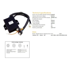 DZE МОДУЛЬ ЗАПАЛУ CDI YAMAHA YFM350 WARRIOR 90-95 (3GD-85540-20-00) (VIC-14602)