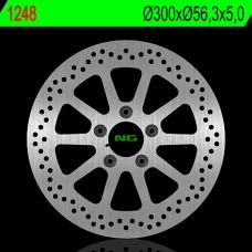 NG ДИСК ТОРМОЗНИЙ ПЕРІД HARLEY DAVIDSON 883/1200/1450/1584/1690/1800 (300X56,3X5) (5X8,5MM)