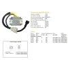 DZE РЕГУЛЯТОР НАПРУГИ SUZUKI DRZ 400\/E\/S '00-'17 (32800-29F00, 32800-08D00) (SH572E-12) (ESR105) - зображення 1