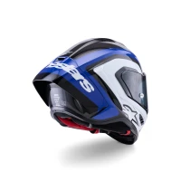 ALPINESTARS ШОЛОМ SUPERTECH S-R10 ARIUS BLACK/WHITE/BLUE, M