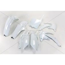 UFO КОМПЛЕКТ ПЛАСТІКОВ HONDA CRF 250R '11-'13, CRF 450R '11-'12 КОЛІР БІЛИЙ (HO115E041)