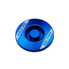 SCAR RACING ПРОБКА INSPEKCYJNY ДВИГУНА YAMAHA YZ 250F '14-'25, YZ 450F '10-'22, YZ 250FX '15-'25, WR 250F '15-'25, YZ 450FX '16-'23, WR 450F '16-'23 КОЛІР СИНІЙ (36X1,5MM) 1 ШТ ВЕЛИКИЙ