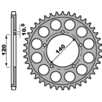 ЗАДНЯ ЗІРКА PBR 4409 43 C45 SUZUKI GSXR 1000 (01-09), GSF1250, GSXR1300 (08-18) (JTR1800.43) (LANC. 530)