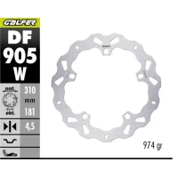 GALFER ДИСК ТОРМОЗНИЙ ПЕРІД BMW R 1300GS '23-'25 (WAVE DISC) (310X181X4.5MM)
