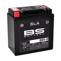 BS АКУМУЛЯТОР BB9-B (FA) 12V (YB9-B) 9AH 135X75X139 BEZOBSLUGOWY - ZALANY (120A) (6)