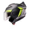CABERG ШОЛОМ SZCZEKOWY FLIP-BACK (SZCZEKA DO ЗАДУ) МОДЕЛЬ TRIP LUNAR SOLID КОЛІР ЧОРНИЙ MAT\/SZARY\/ZOLTY FLUO РОЗМІР L (PINLOCK W КОМПЛЕКТІ) - зображення 2
