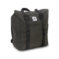 KAPPA 2025/01 СУМКА БОКОВА / SAKWA ( PLECAK ) 17L (CAFE RACER RAMBLER) (WYS. 40 X SZER. 28 X GL. 15CM) КОЛІР OLIWKOWY ТЕМНИЙ