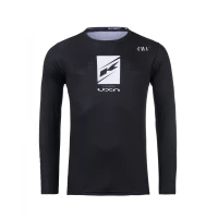 KENNY RACING СОРОЧКА CROSS/ENDURO МОДЕЛЬ TRACK KID/JUNIOR RAW BLACK КОЛІР CZARNY/BIALY РОЗМІР XXXS
