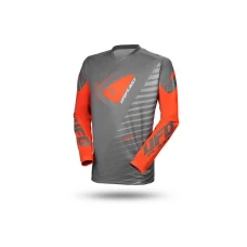 UFO СОРОЧКА KIMURA CROSS DZIECIECA / JUNIOR / KID КОЛІР SZARY/POMARANCZOWY РОЗМІР S - UFO KOLEKCJA 2022