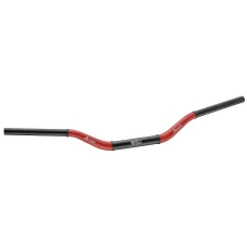 ACCEL КЕРМО АЛЮМІНІЙ (28,6MM) TAPER MX УЗОР YAMAHA YZ ВИСОКЕ (7075-T6) ERGAL DWUKOLOROWA CZERWONY+CZARNY (SZER. 803MM, WYS. 92MM) - АКЦІЯ