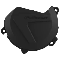 POLISPORT ЗАХИСТ КРИШКИ (DEKLA) КОМПЛЕКТА СЦЕПЛЕННЯ KTM SX-F/XC-F 450 '16-'22; EXC-F/XCF-W 450/500 '17-'22; HUSQVARNA FE450/501 '17-'22; FC/FS 450 '16-'20 КОЛІР ЧОРНИЙ