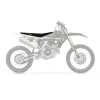 BLACKBIRD ЧОХОЛ \/ ОБШИВКА NA СИДІННЯ TRIUMPH TF 250X '24-'25 ZEBRA КОЛІР ЧОРНИЙ - зображення 1