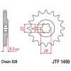ПЕРЕДНЯ ЗІРКА JR CHT 436 13 SUZUKI LT 500 '88-92', RM 465 '81-82', RM 500 '83-84' (43613JT) (LANC. 520) - зображення 1