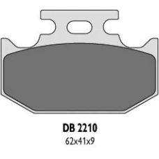DELTA BRAKING КОЛОДКИ ДИСКОВІ ТОРМОЗНІ KH152, KH152/2 - ZASTEPUJA DB2210MX-D І DB2210QD-D