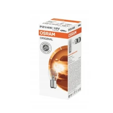 OSRAM ЛАМПОЧКА 12V P21/4W BAZ15D 1 ШТУКА (КОЛІР БІЛИЙ СТІКЛО)