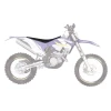 BLACKBIRD ЧОХОЛ \/ ОБШИВКА NA СИДІННЯ SHERCO SE\/SEF '17-'23 (SE\/SFE ALL MODELS '17-'24) ZEBRA КОЛІР ЧОРНИЙ СИНІЙ - зображення 2