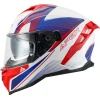 APEX ШОЛОМ FI200 MADRID WHITE\/RED\/BLUE M - зображення 1