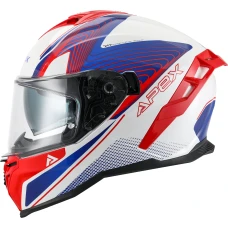 APEX ШОЛОМ FI200 MADRID WHITE/RED/BLUE L