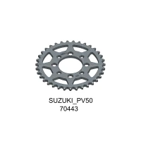 TEC-X ЗАДНЬОЇ SPROCKET, 35 ЗУБІВ (420), SUZUKI PV50