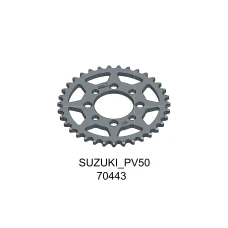 TEC-X ЗАДНЬОЇ SPROCKET, 35 ЗУБІВ (420), SUZUKI PV50