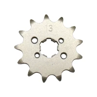 TEC-X ПЕРІД SPROCKET, 13 ЗУБІВ (420), DERBI SENDA 00- / APRILIA 06- / GILERA 03-