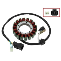 BRONCO 2023/10 UZWOJENIE ГЕНЕРАТОР STATOR CF MOTO CFORCE 500 '07-'16, CFORCE 600 '10-'14, UFORCE 500 '08-'10, UFORCE 600 '11-'15, ZFORCE 600 '12-'15 (OEM: 0180-032000, 0180-032000-0001)
