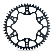 MOTO-MASTER ЗІРОЧКА ЗАД АЛЮМІНІЙ T7075 (ERGAL) 270 50 (27050) КОЛІР ЧОРНИЙ YAMAHA YZ/YZF '99-'18 WRF '01-'18 (JTR251.50) (LANC. 520)