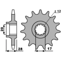 ПЕРЕДНЯ ЗІРКА PBR CHT 556 13 18NC (LANC. 520)