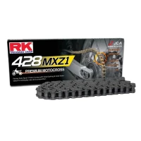 RK ЛАНЦЮГ ПРИВІДНИЙ (MOTOCROSS) 428MXZ1-136 ЗАСТІБКА (CL) W КОМПЛЕКТІ КОЛІР СТАНДАРТ