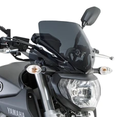 KAPPA СТІКЛО YAMAHA MT 09 850 (13-15) (28,5X36CM) ЗАТЕМНЕНЕ Z КРІПЛЕННЯМИ