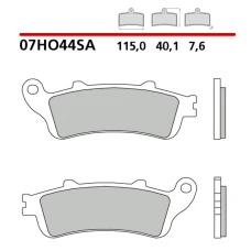 BREMBO 2026/03 КОЛОДКИ ДИСКОВІ ТОРМОЗНІ KH261 / KH281 SINTER SA (SPIEK METALICZNY) ПЕРІД (ECE R90)