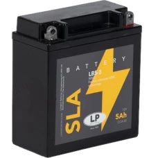 АКУМУЛЯТОР МОТОЦИКЛЕТНИЙ LANDPORT YB5-3 SLA (12N5-3B)