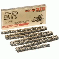 DID 520MX-112 ЛАНЦЮГ ЗОЛОТИЙ (112 ЛАНКИ) CROSS ULTRA БЕЗ O-RINGOW (ВІДКРИТИЙ + ЗАСТІБКА)