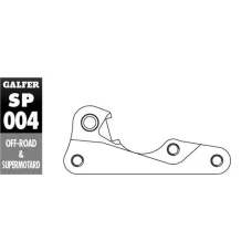 GALFER АДАПТЕР ТОРМОЗА ДИСКА 270MM YAMAHA WR/YZ 125 `01-07 YZF 250/426/450 '01-07 WRF 250/426/450 00-15